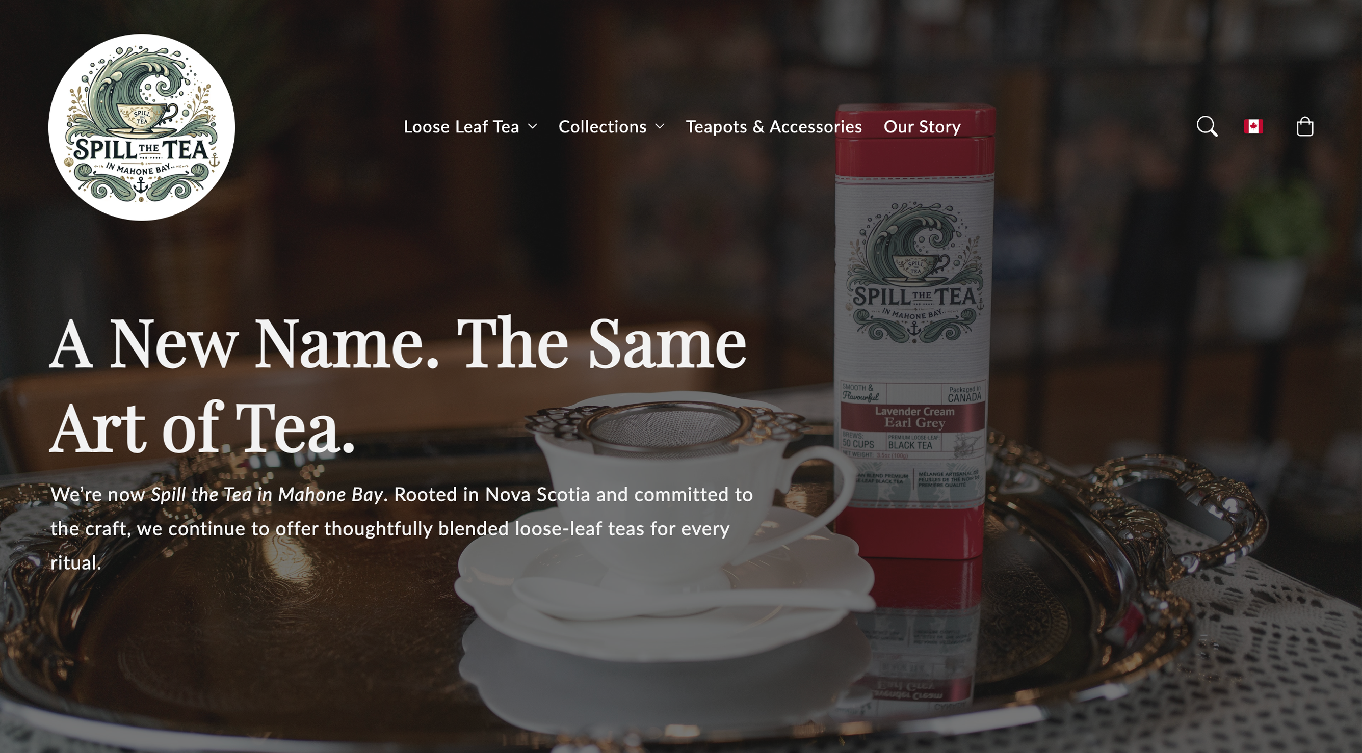 Spill the Tea in Mahone Bay preview